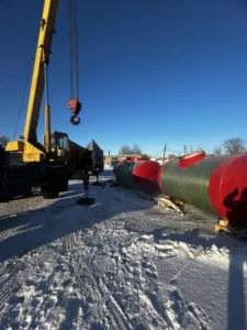 Противопожарные резервуары (пожарные емкости) из стеклопластика 5-200 м3 Гидростеп 003