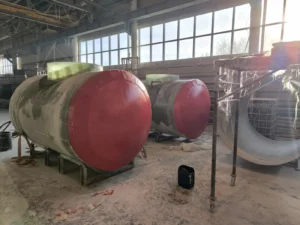 Противопожарные резервуары (пожарные емкости) из стеклопластика 5-200 м3 Гидростеп 008